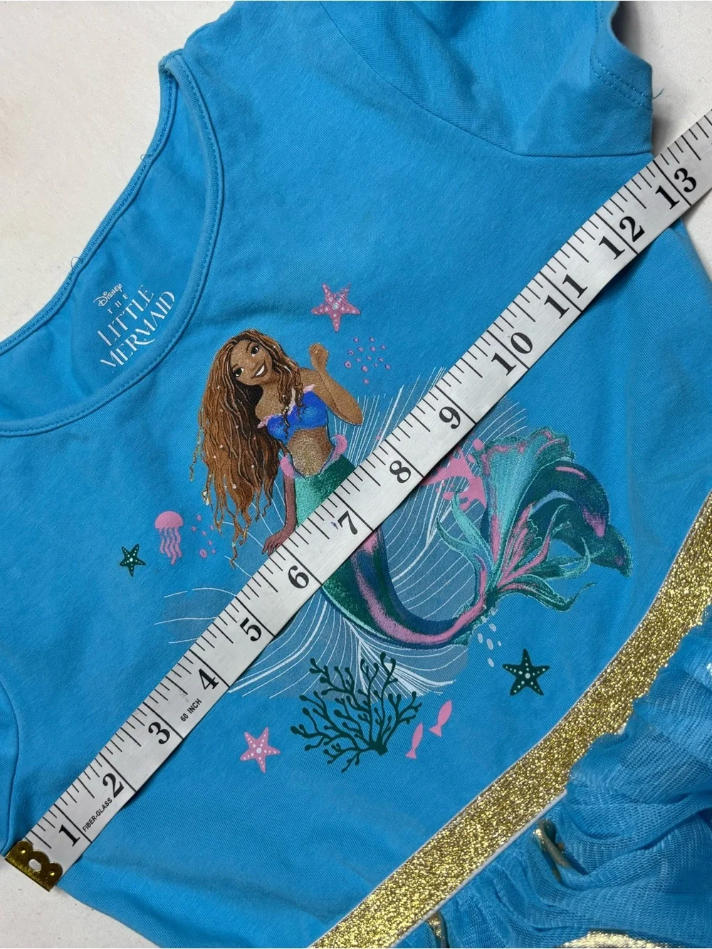 Disney The Little Mermaid Ariel Tulle Dress - Size M (8)